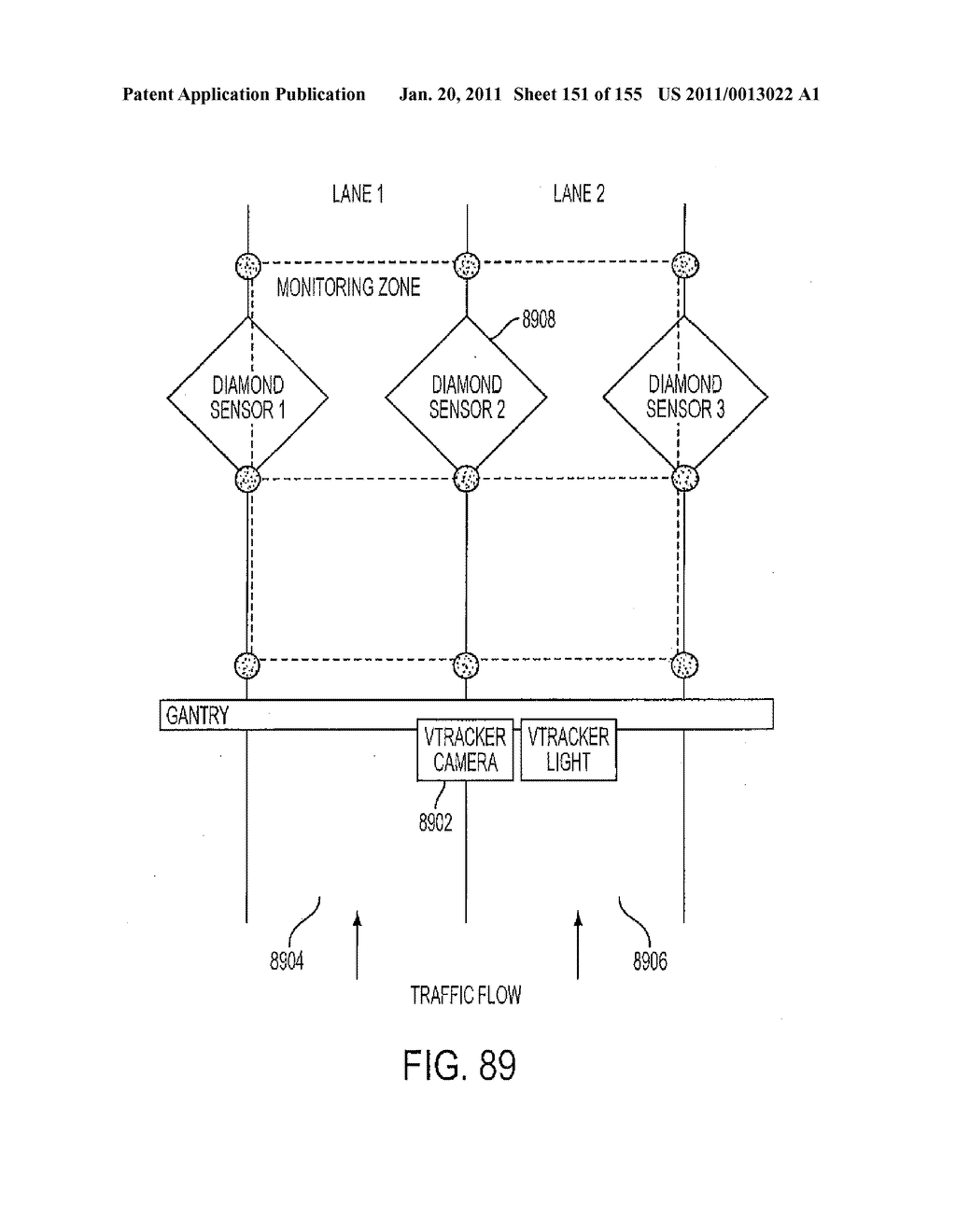 MULTILANE VEHICLE INFORMATION CAPTURE SYSTEM - diagram, schematic, and image 152