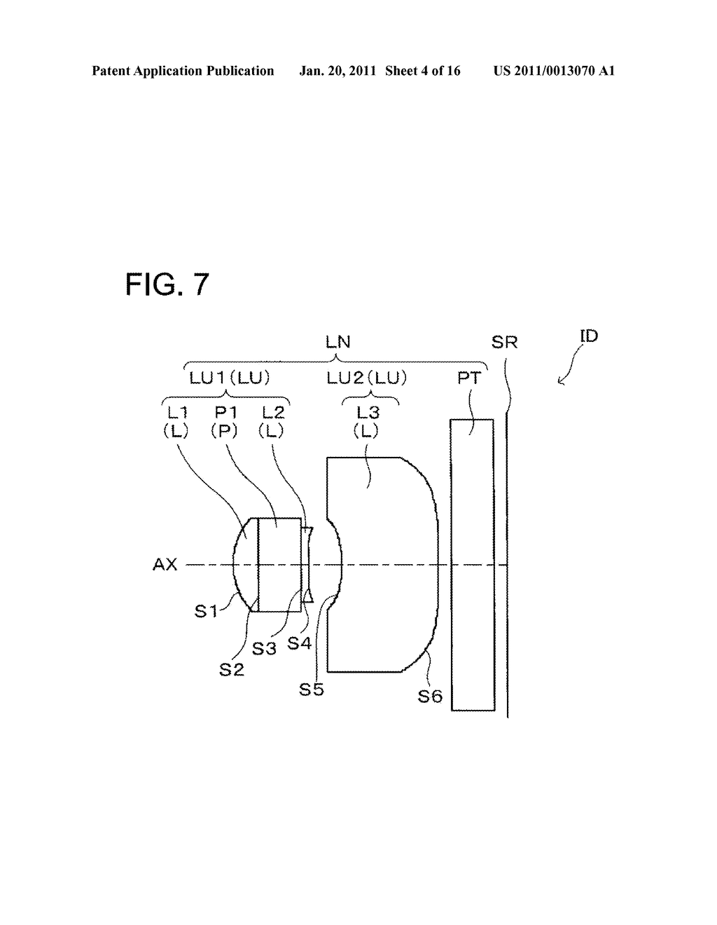 LENS UNIT, IMAGE CAPTURING LENS, IMAGE CAPTURING DEVICE AND PORTABLE TERMINAL - diagram, schematic, and image 05