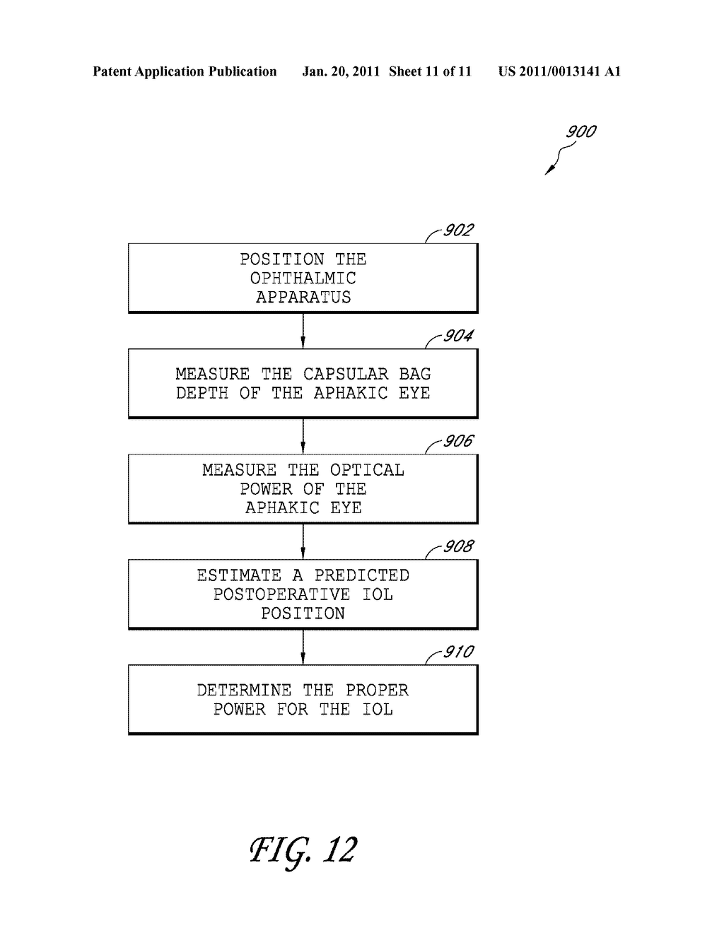 OPHTHALMIC SURGERY MEASUREMENT SYSTEM - diagram, schematic, and image 12