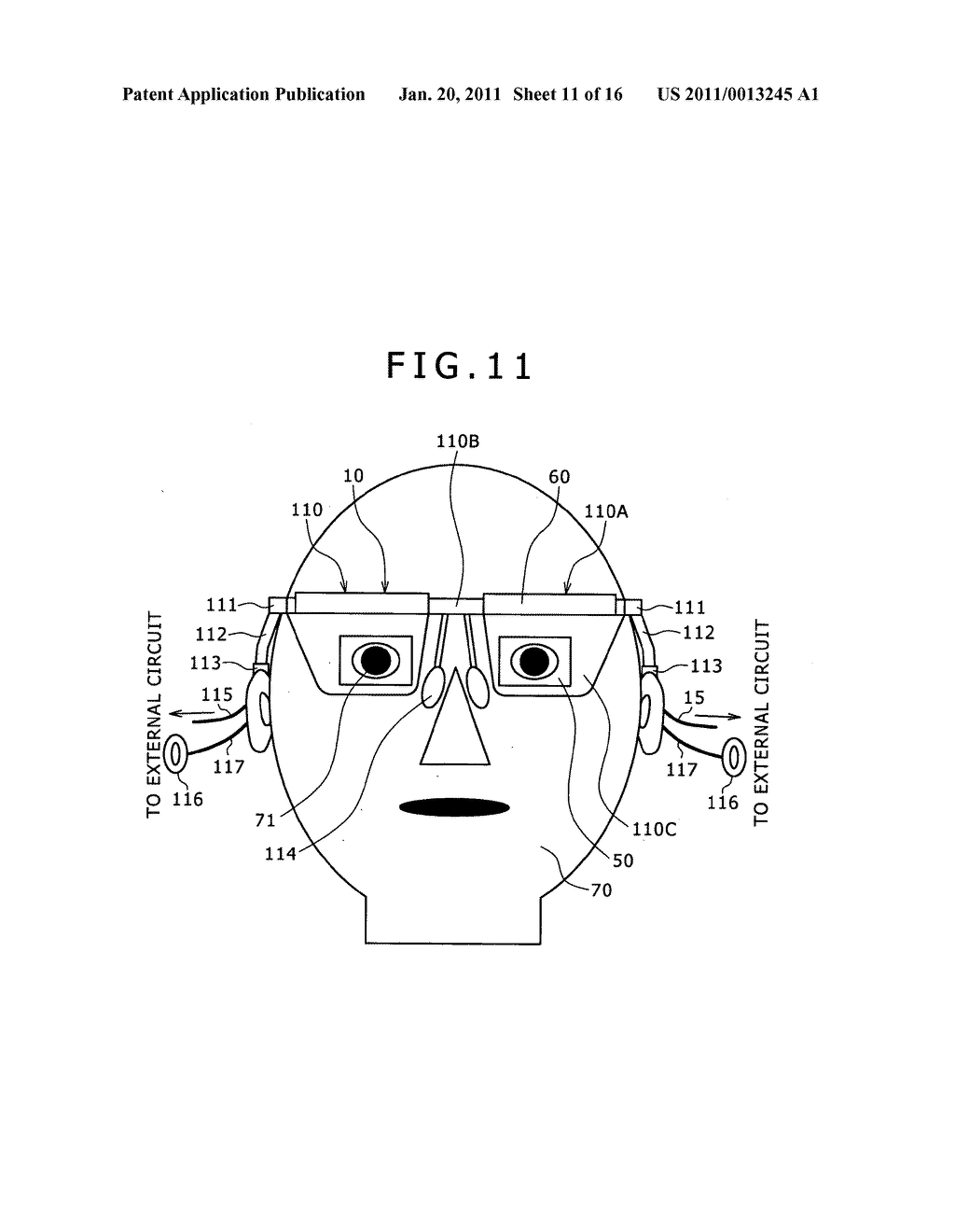 Image display device, head-mounted display, and light beam expanding device - diagram, schematic, and image 12