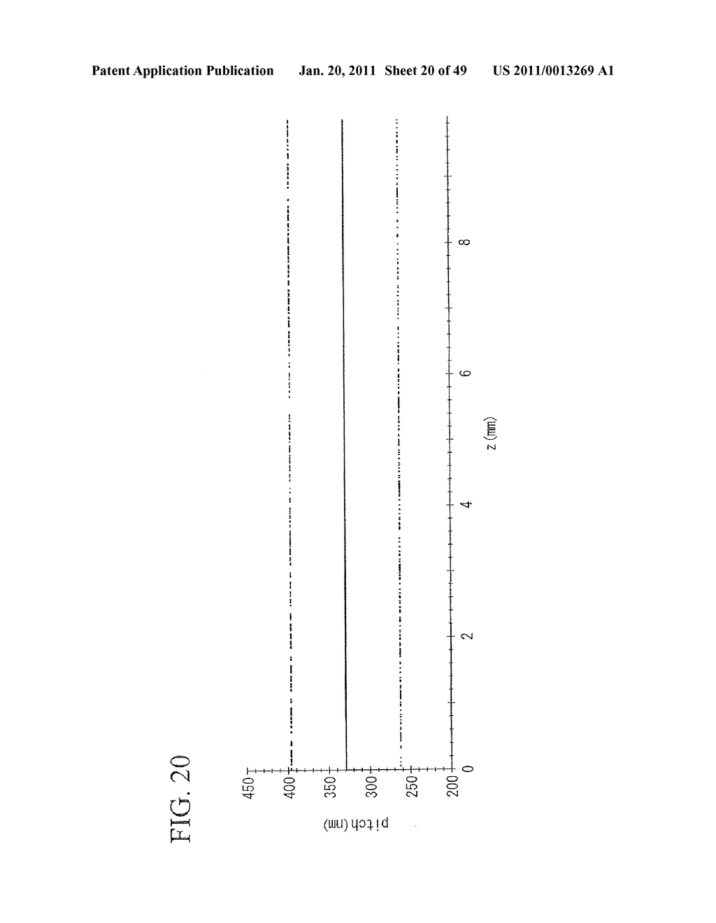 PLANAR OPTICAL WAVEGUIDE ELEMENT, CHROMATIC DISPERSION COMPENSATOR, OPTICAL FILTER, OPTICAL RESONATOR AND METHODS FOR DESIGNING THE ELEMENT, CHROMATIC DISPERSION COMPENSATOR, OPTICAL FILTER AND OPTICAL RESONATOR - diagram, schematic, and image 21