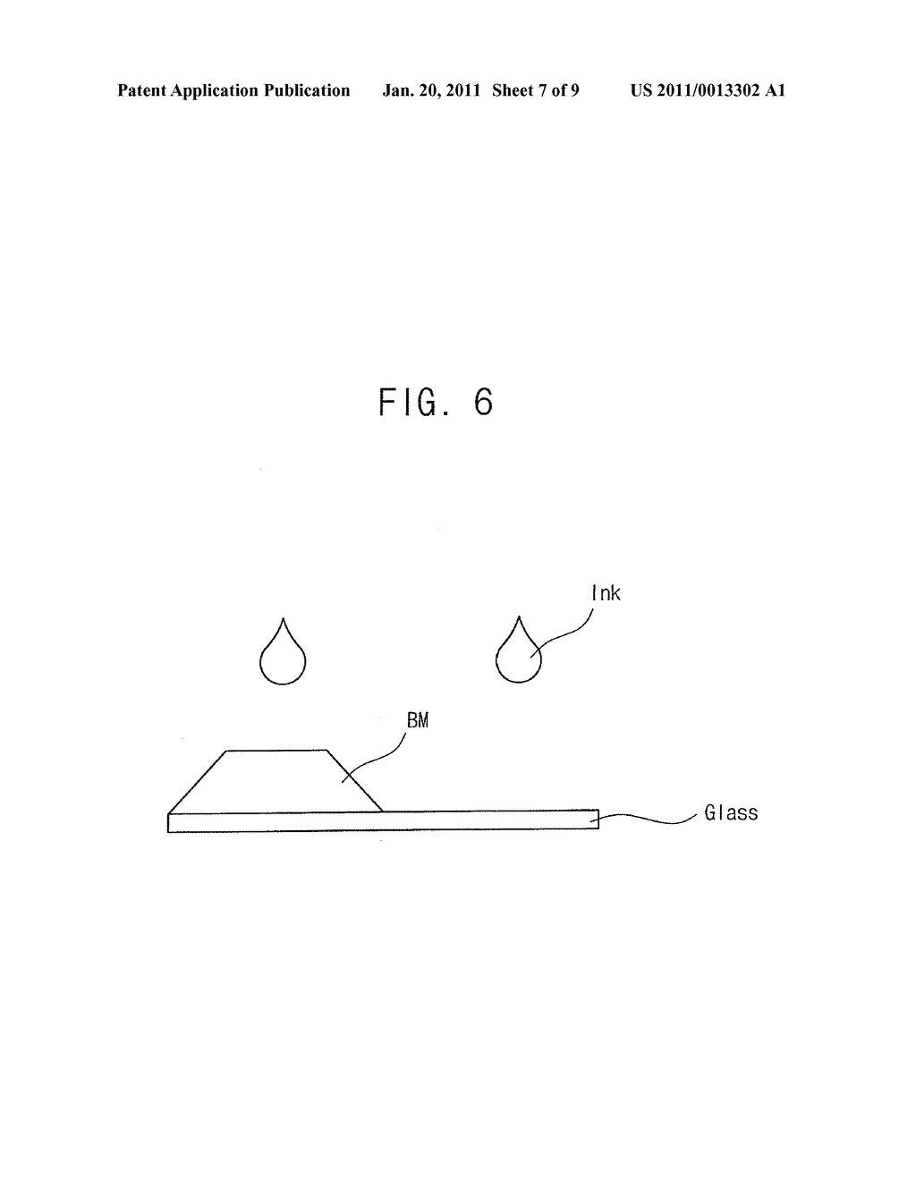 INK COMPOSITION FOR A COLOR FILTER, A COLOR FILTER SUBSTRATE MANUFACTURED USING THE INK COMPOSITION AND METHOD OF MANUFACTURING A COLOR FILTER SUBSTRATE USING THE INK COMPOSITION - diagram, schematic, and image 08