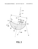 LUMINAIRE FOR ILLUMINATING A SPACE UNDERNEATH A CEILING OR A CANOPY, AND METHOD OF ILLUMINATING SUCH A SPACE diagram and image