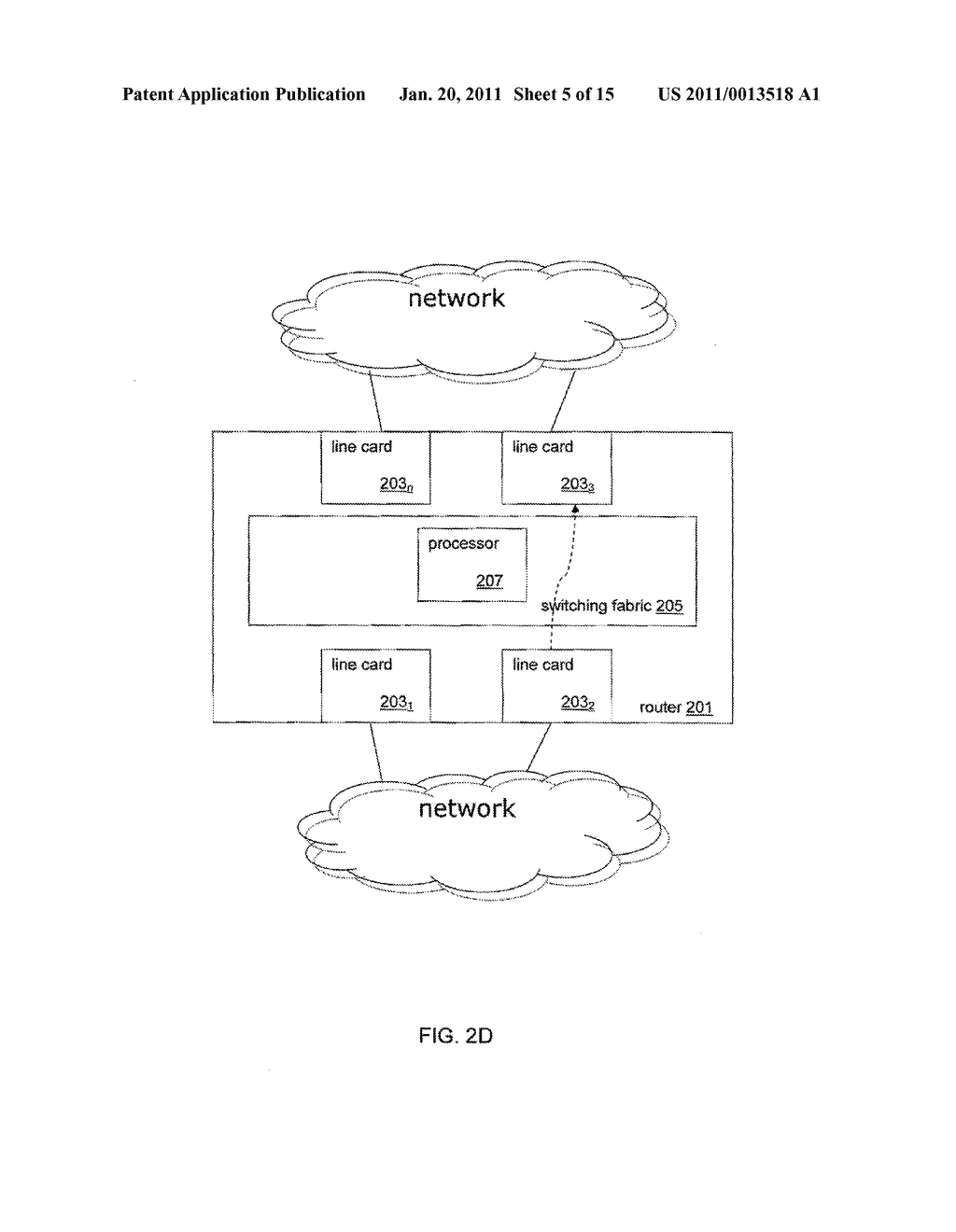 Demand-Based Distribution Of Internet Protocol Forwarding Information With A Router - diagram, schematic, and image 06