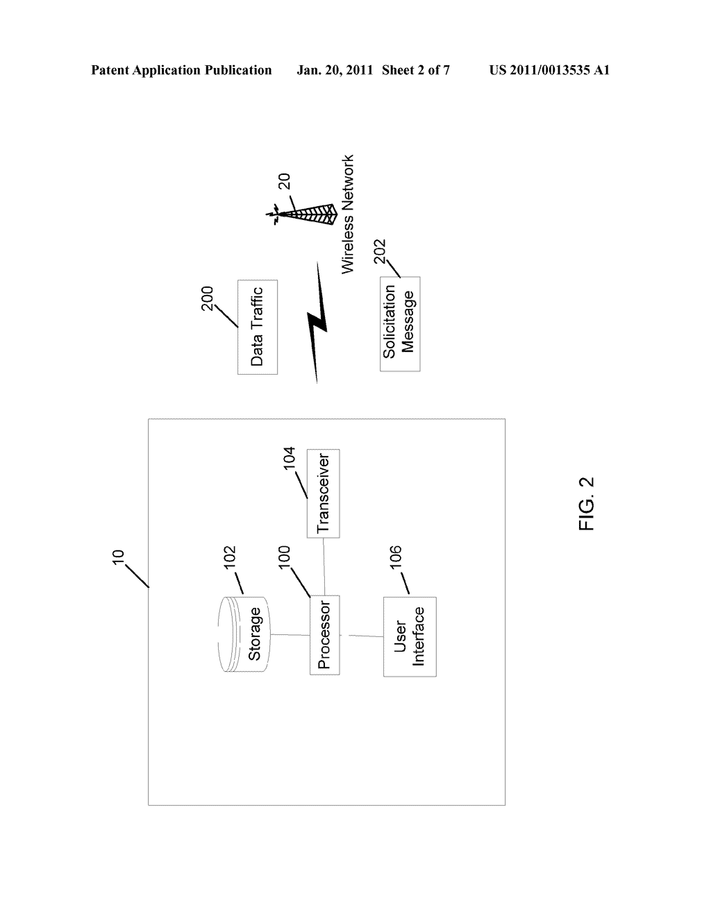 METHOD AND APPARATUS FOR SOLICITING CONNECTIVITY FROM WIRELESS DATA NETWORKS - diagram, schematic, and image 03