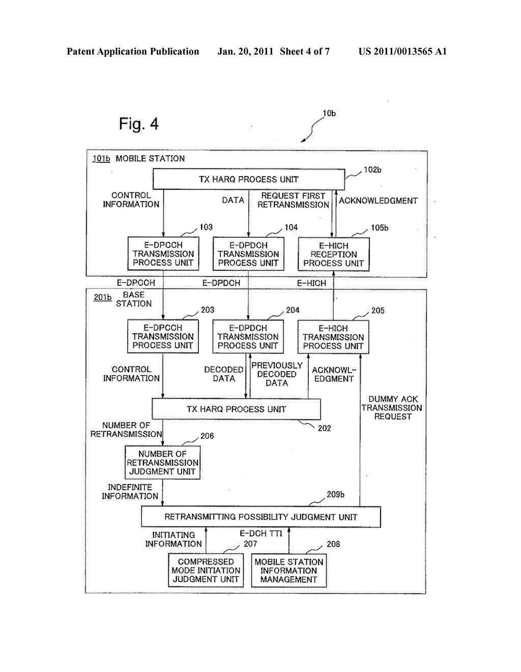 COMMUNICATION SYSTEM, BASE STATION, MOBILE STATION, RETRANSMISSION CONTROL METHOD, AND RETRANSMISSION PROGRAM - diagram, schematic, and image 05