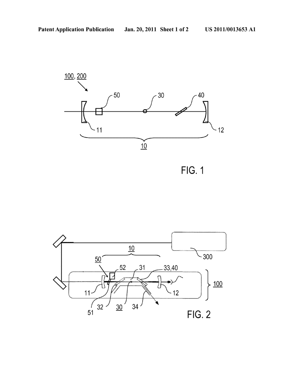 INTRA-CAVITY GENERATION OF PULSED COHERENT RADIATION IN THE UV OR XUV WAVELENGTH RANGE - diagram, schematic, and image 02