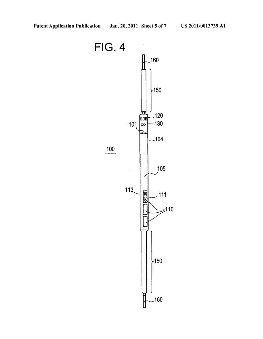 Methods and apparatuses for producing isotopes in nuclear fuel assembly water rods - diagram, schematic, and image 06