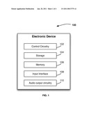 APPARATUS FOR TESTING AUDIO QUALITY OF AN ELECTRONIC DEVICE diagram and image