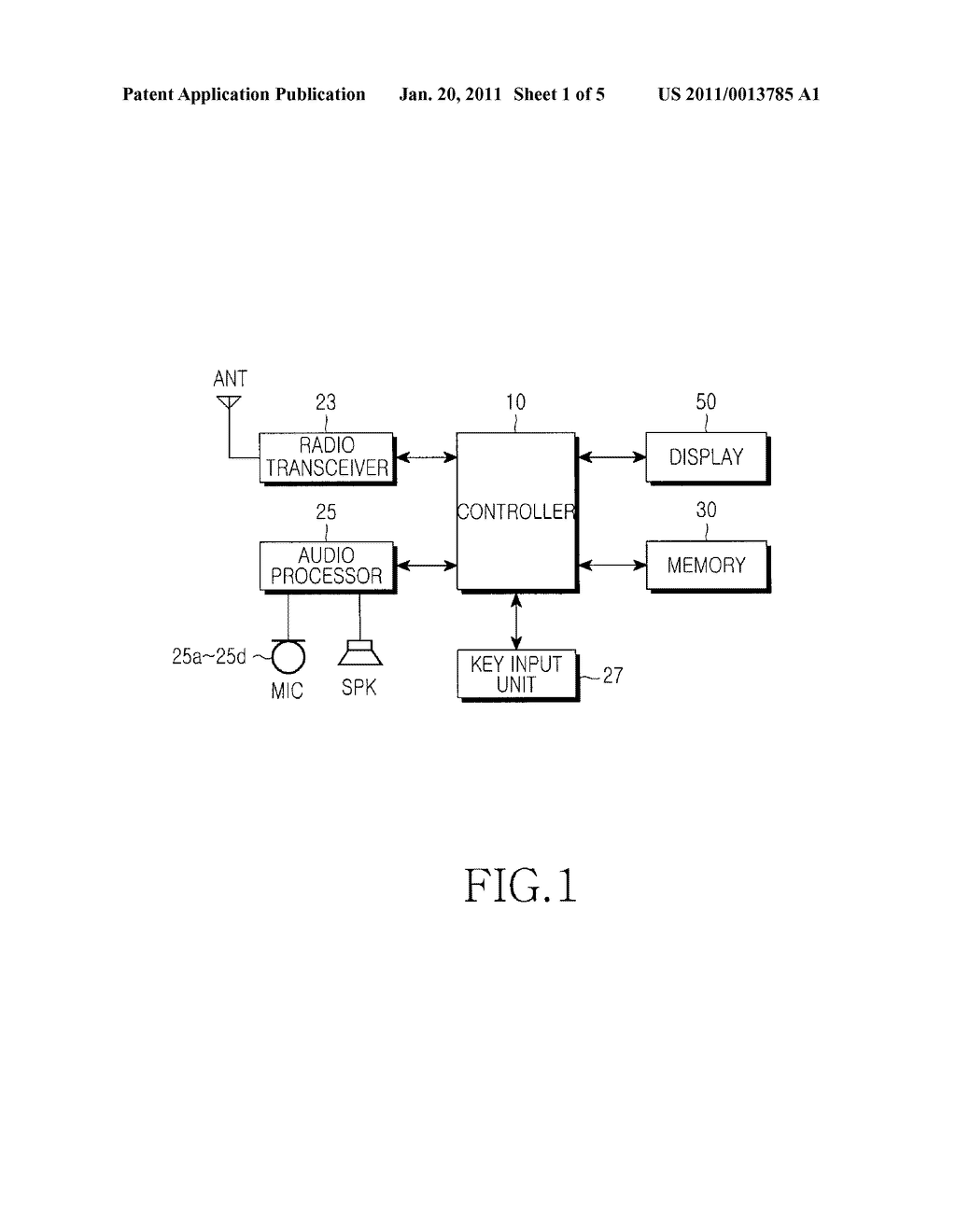 APPARATUS AND METHOD FOR CONTROLLING A PORTABLE TERMINAL - diagram, schematic, and image 02