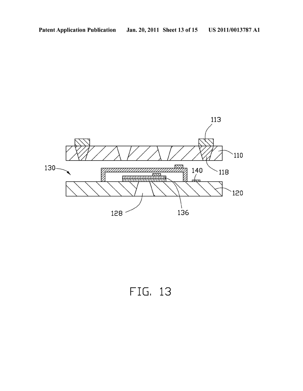 MEMS MICROPHONE PACKAGE AND MEHTOD FOR MAKING SAME - diagram, schematic, and image 14