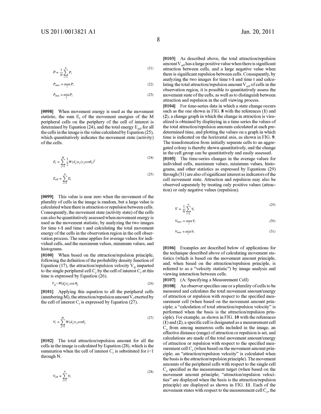 Image analysis method for cell observation, image-processing program, and image-processing device - diagram, schematic, and image 21