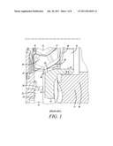 TURBINE WITH AXIAL DISCONTINUITY diagram and image