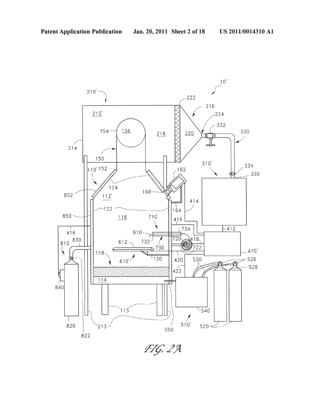 Method and apparatus for forming nano-particles - diagram, schematic, and image 03