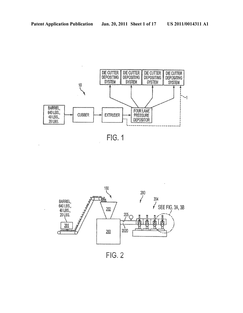 METHOD AND SYSTEM FOR MAKING EXTRUDED PORTIONS OF CHEESE - diagram, schematic, and image 02