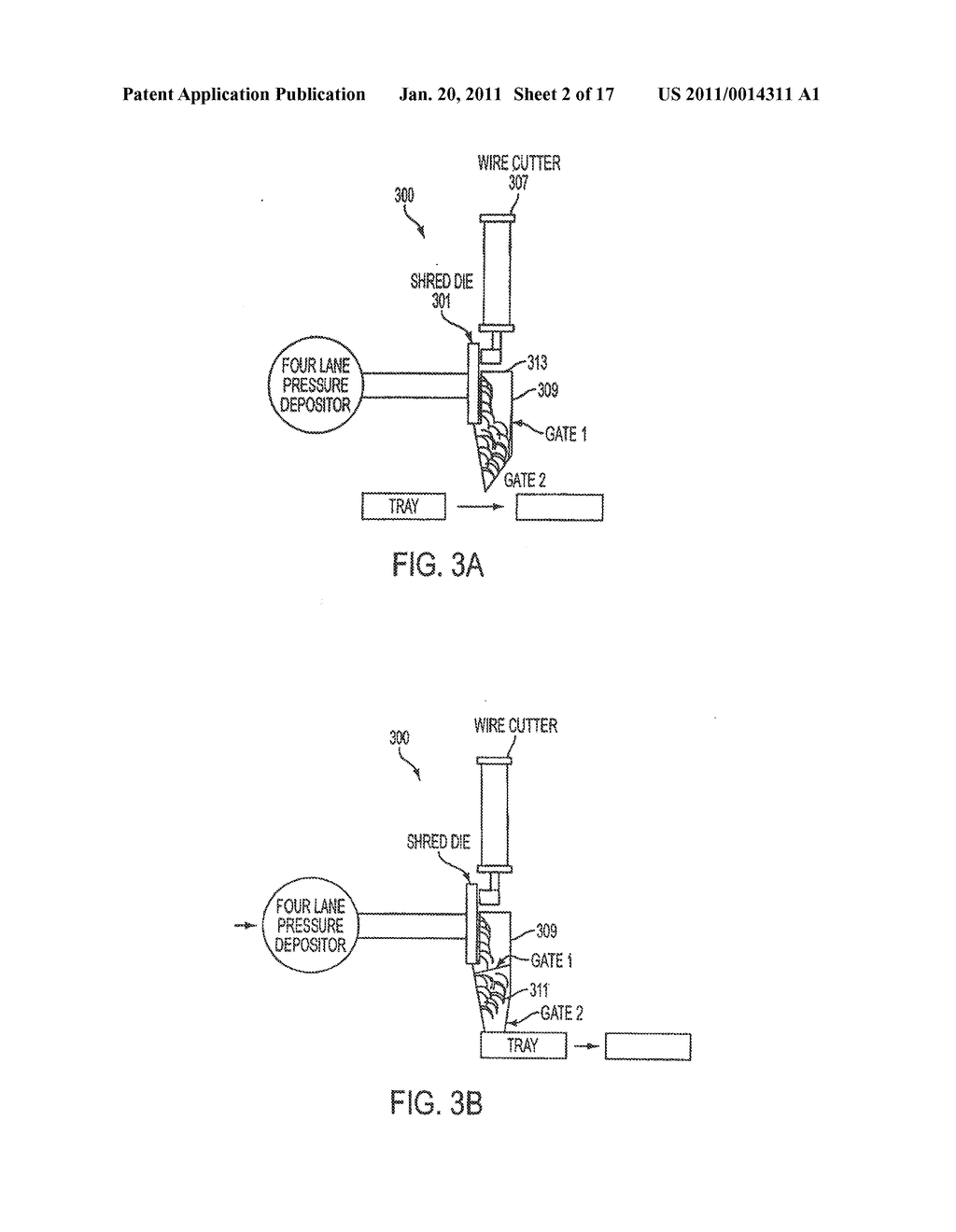 METHOD AND SYSTEM FOR MAKING EXTRUDED PORTIONS OF CHEESE - diagram, schematic, and image 03