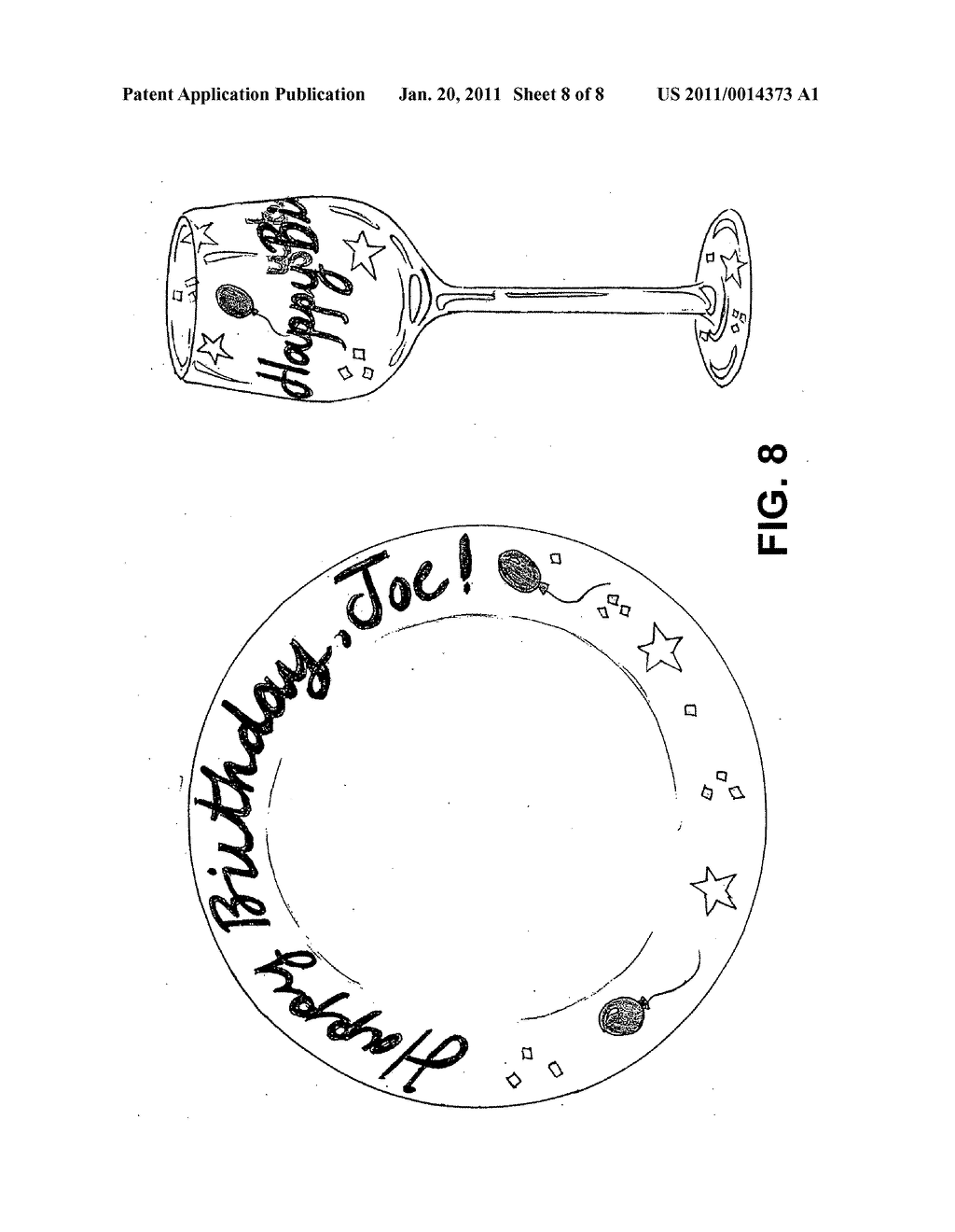 Foodware Decorating System and Method - diagram, schematic, and image 09