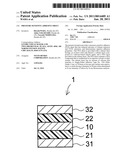 PRESSURE-SENSITIVE ADHESIVE SHEET diagram and image