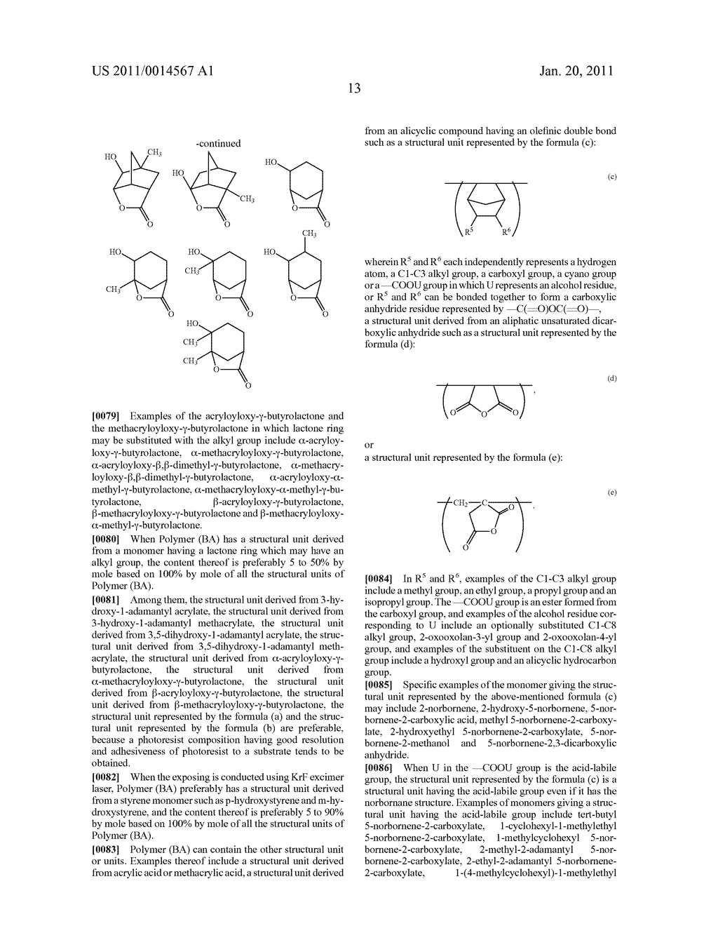 SALT AND PHOTORESIST COMPOSITION CONTAINING THE SAME - diagram, schematic, and image 14