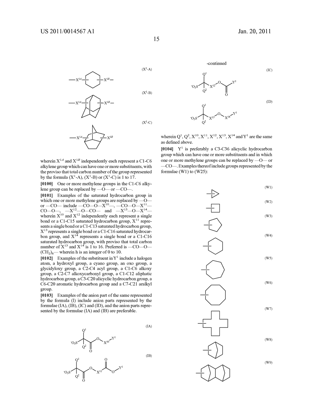 SALT AND PHOTORESIST COMPOSITION CONTAINING THE SAME - diagram, schematic, and image 16