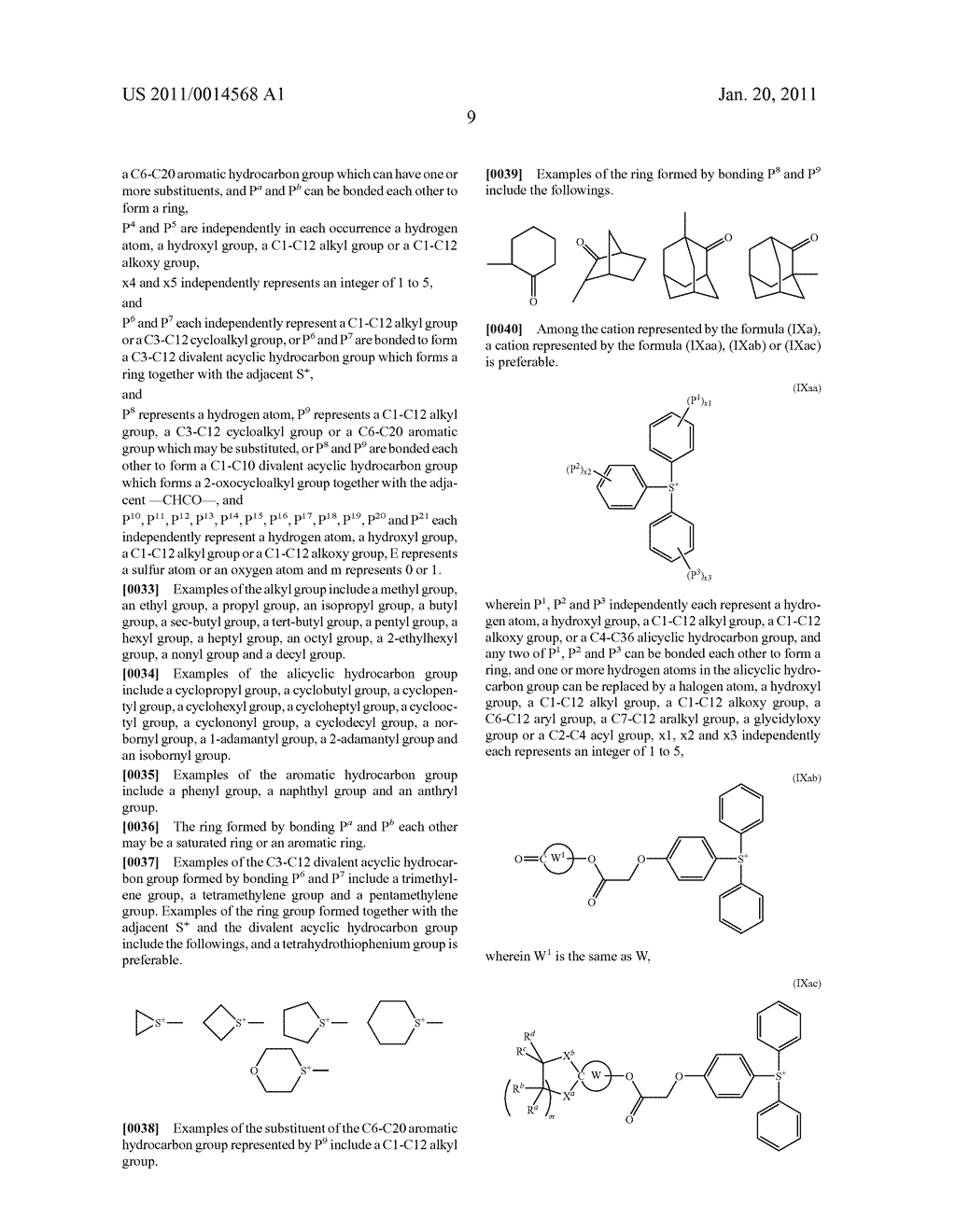 SALT AND PHOTORESIST COMPOSITION CONTAINING THE SAME - diagram, schematic, and image 10