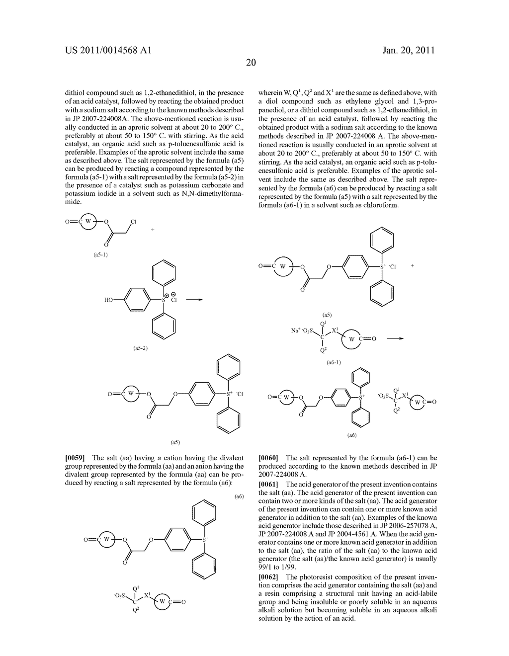 SALT AND PHOTORESIST COMPOSITION CONTAINING THE SAME - diagram, schematic, and image 21