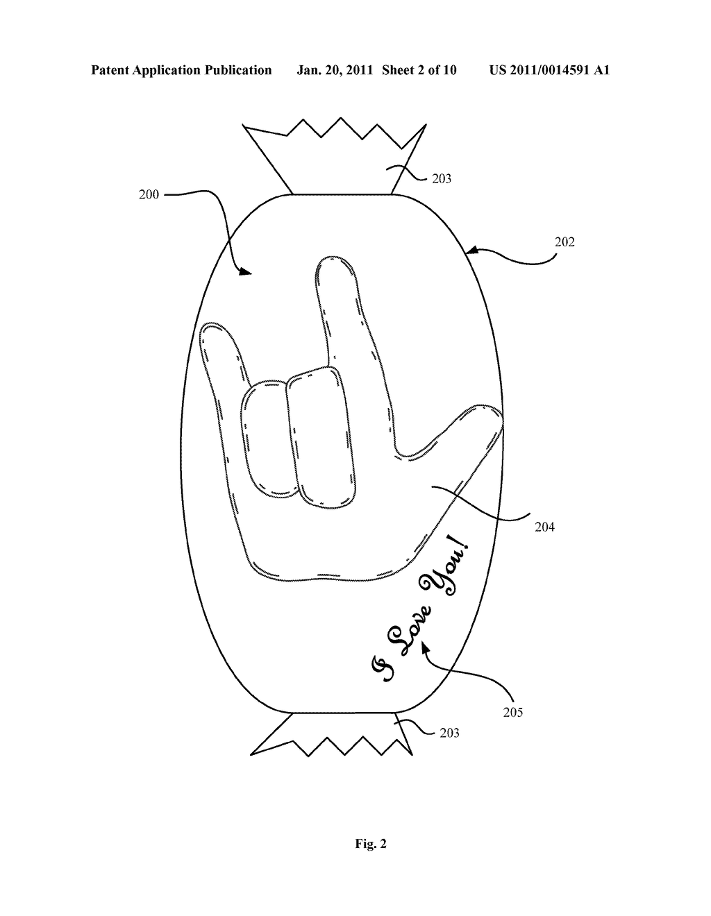 Apparatus, System, and Method for an Educational Edible Novelty Product - diagram, schematic, and image 03