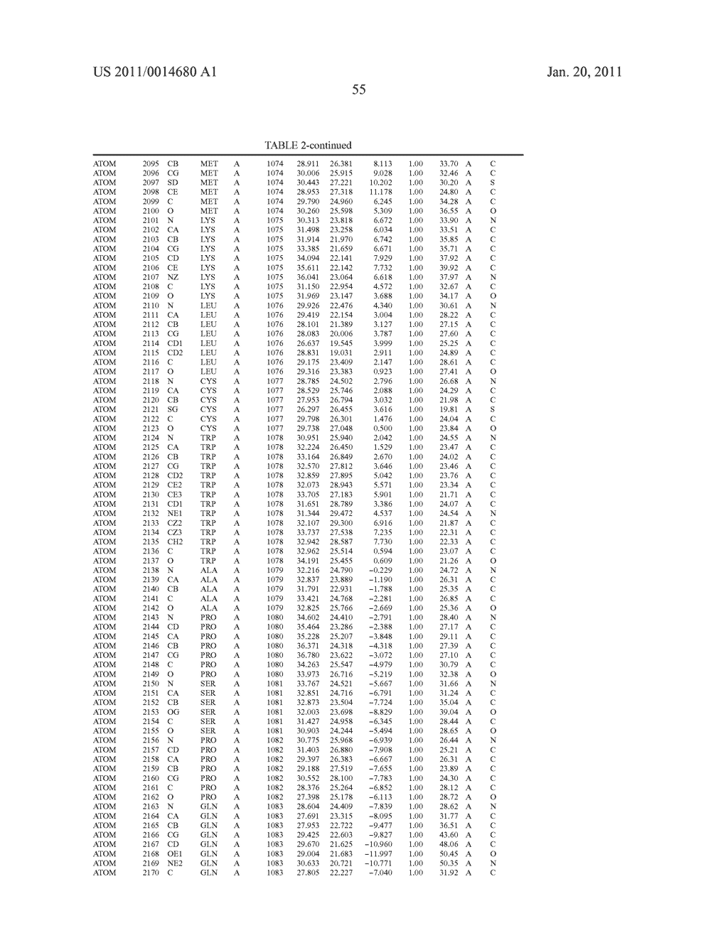 CRYSTAL STRUCTURE OF HUMAN JAK3 KINASE DOMAIN COMPLEX AND BINDING POCKETS THEREOF - diagram, schematic, and image 65