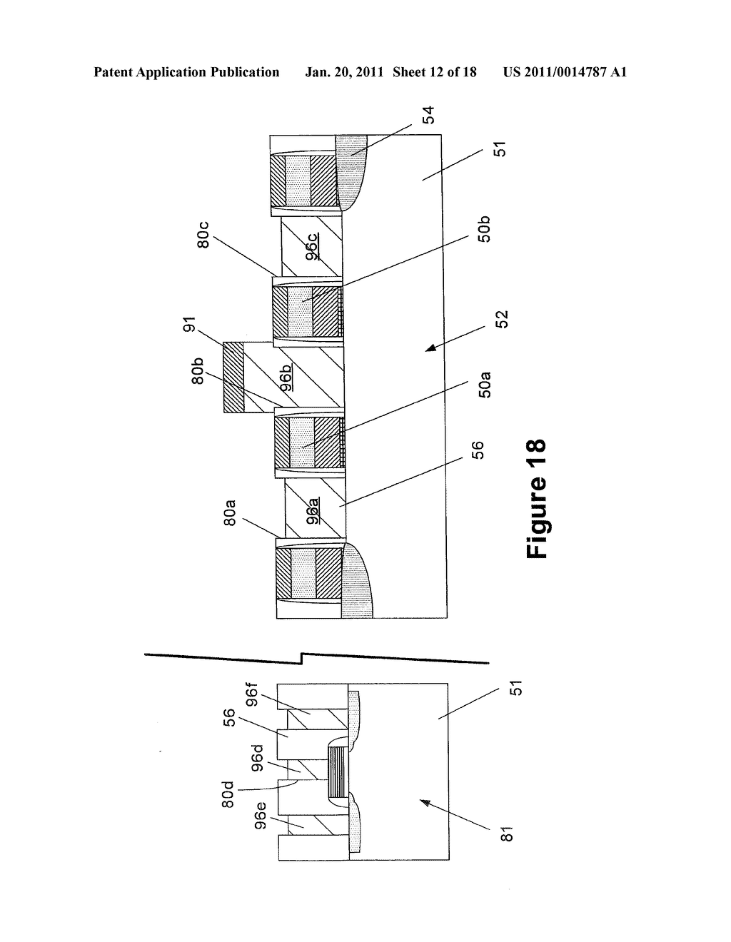 Method of Forming Contacts for a Memory Device - diagram, schematic, and image 13