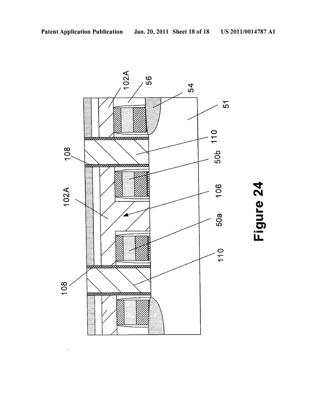 Method of Forming Contacts for a Memory Device - diagram, schematic, and image 19