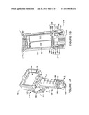 THERMAL IMAGING DEVICE WITH A BATTERY PACK WITH A SHOCK ABSORBER diagram and image