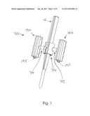 Pair Of Adjustable Handles For Use With A Golf Club diagram and image