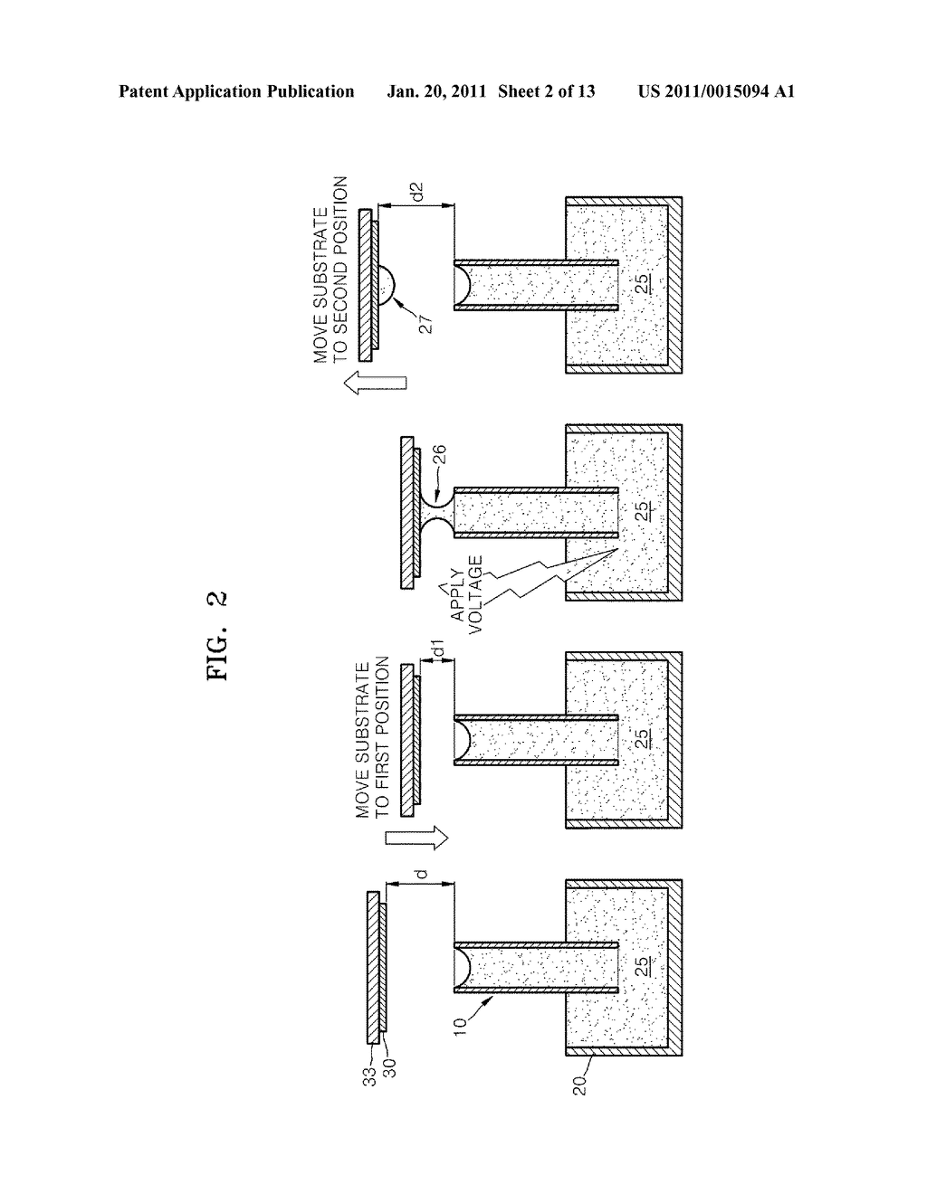 APPARATUS AND METHOD FOR EJECTING DROPLETS USING CHARGE CONCENTRATION AND LIQUID BRIDGE BREAKUP - diagram, schematic, and image 03