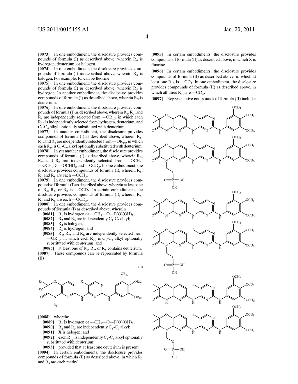 Deuterated 2, 4-Pyrimidinediamine Compounds and Prodrugs Thereof and Their Uses - diagram, schematic, and image 05