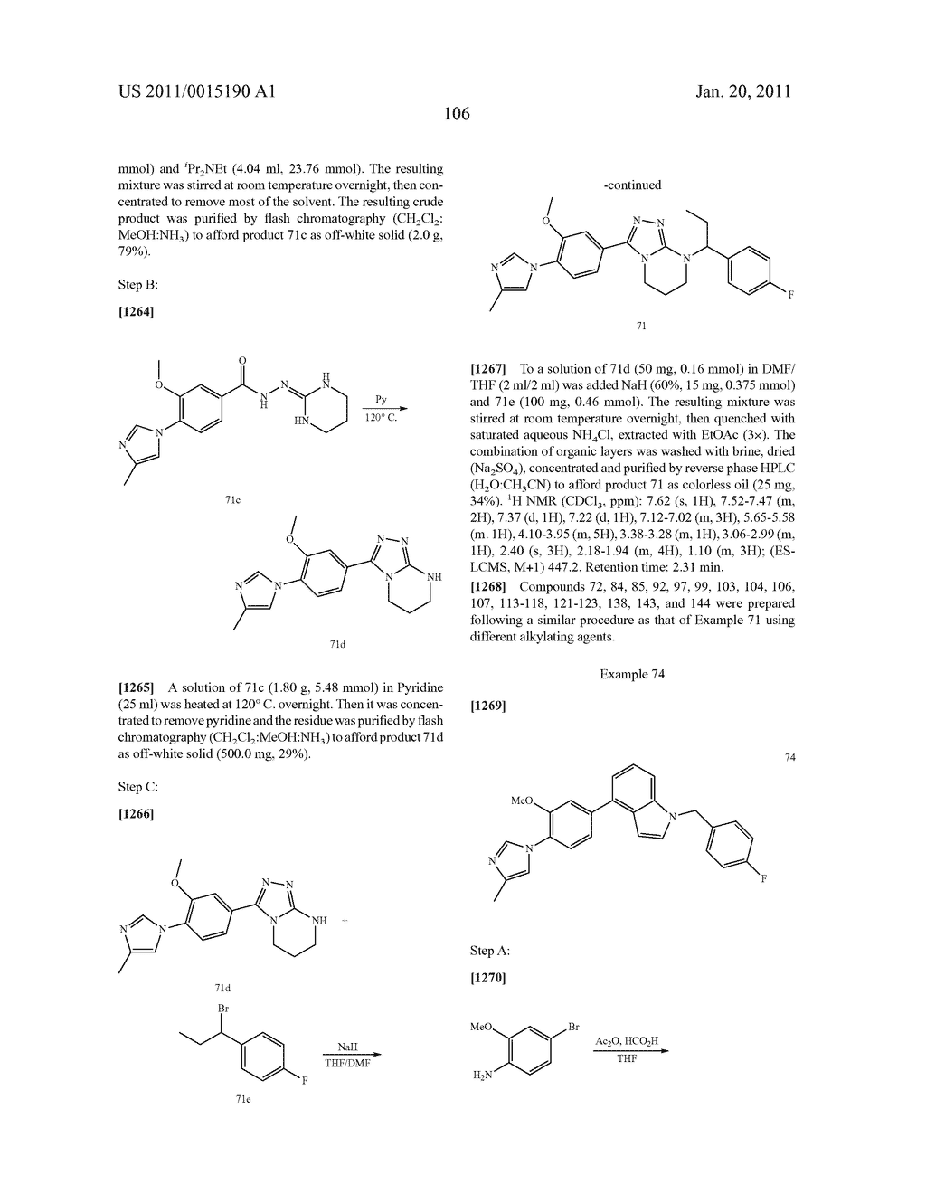 GAMMA SECRETASE MODULATORS - diagram, schematic, and image 107