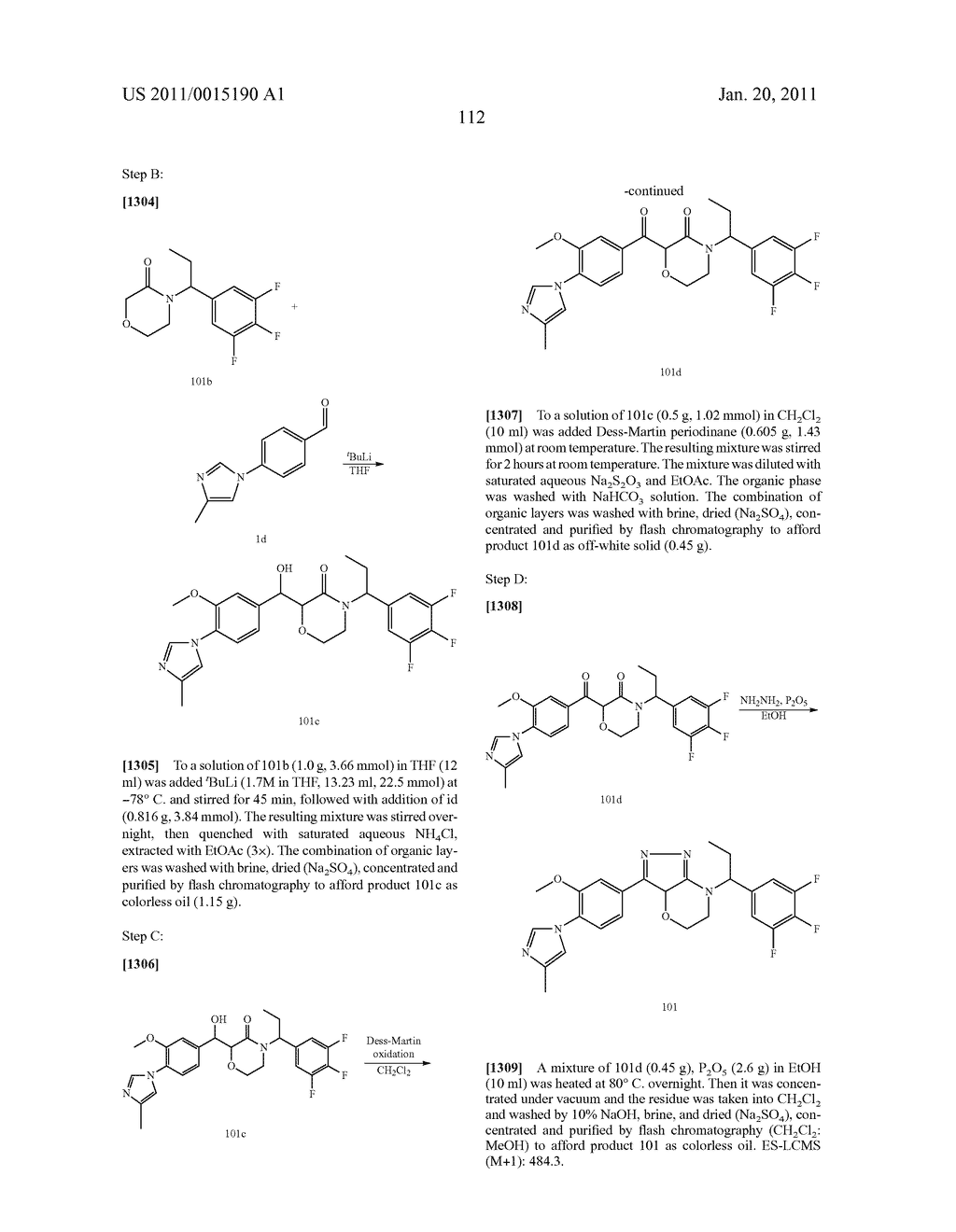 GAMMA SECRETASE MODULATORS - diagram, schematic, and image 113