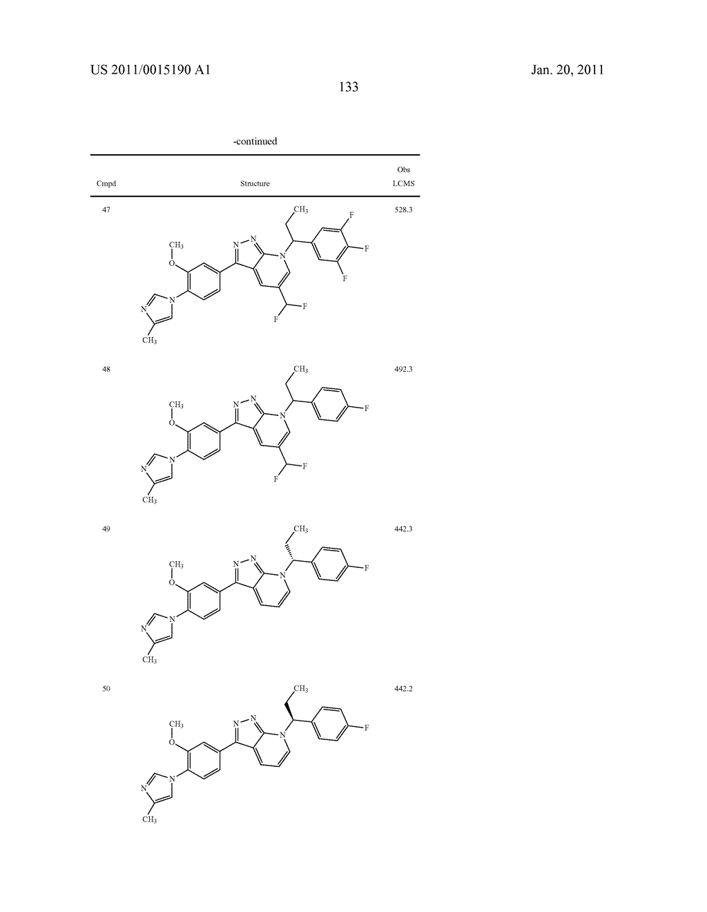 GAMMA SECRETASE MODULATORS - diagram, schematic, and image 134