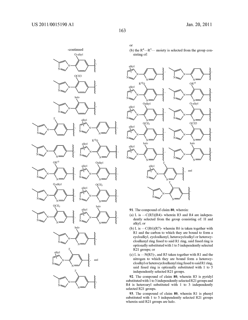 GAMMA SECRETASE MODULATORS - diagram, schematic, and image 164