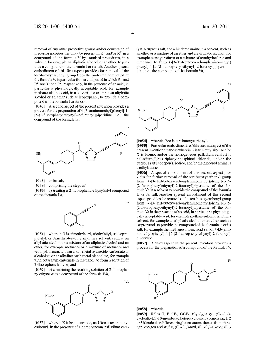 PROCESS FOR THE PREPARATION OF TRYPTASE INHIBITORS - diagram, schematic, and image 05