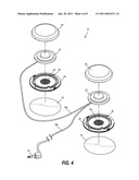 PRENATAL AUDIO APPARATUS FOR THE ACOUSTIC STIMULATION OF AN UNBORN CHILD diagram and image