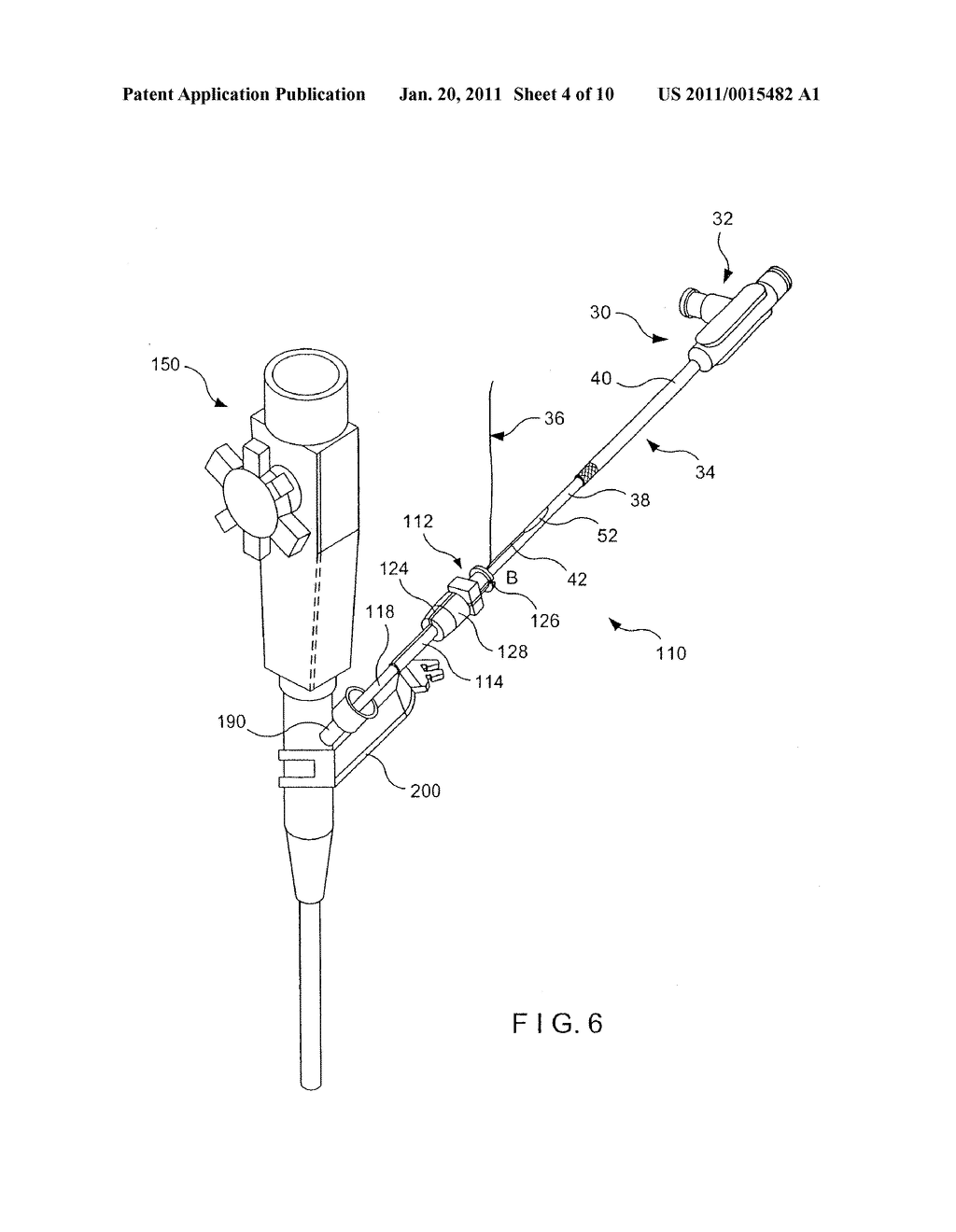 Guidewire Locking Device and Method - diagram, schematic, and image 05