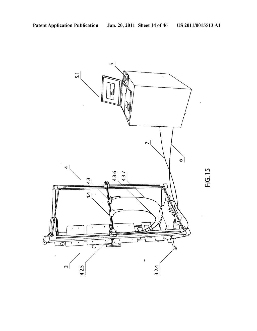 TRANSPORTABLE DIGITAL AUTONOMOUS UNIT TO PERFORM ANTHROPOMETRIC MEASUREMENTS, OF TACTILE MANUAL LOCALIZATION, GEOMETRICALLY BASED ON THE PROJECTION OF POINTS IN A CARTESIAN (VIRTUAL) PLANE, INCORPORATING TECHNOLOGY OF SENSORS AND SOFTWARE - diagram, schematic, and image 15