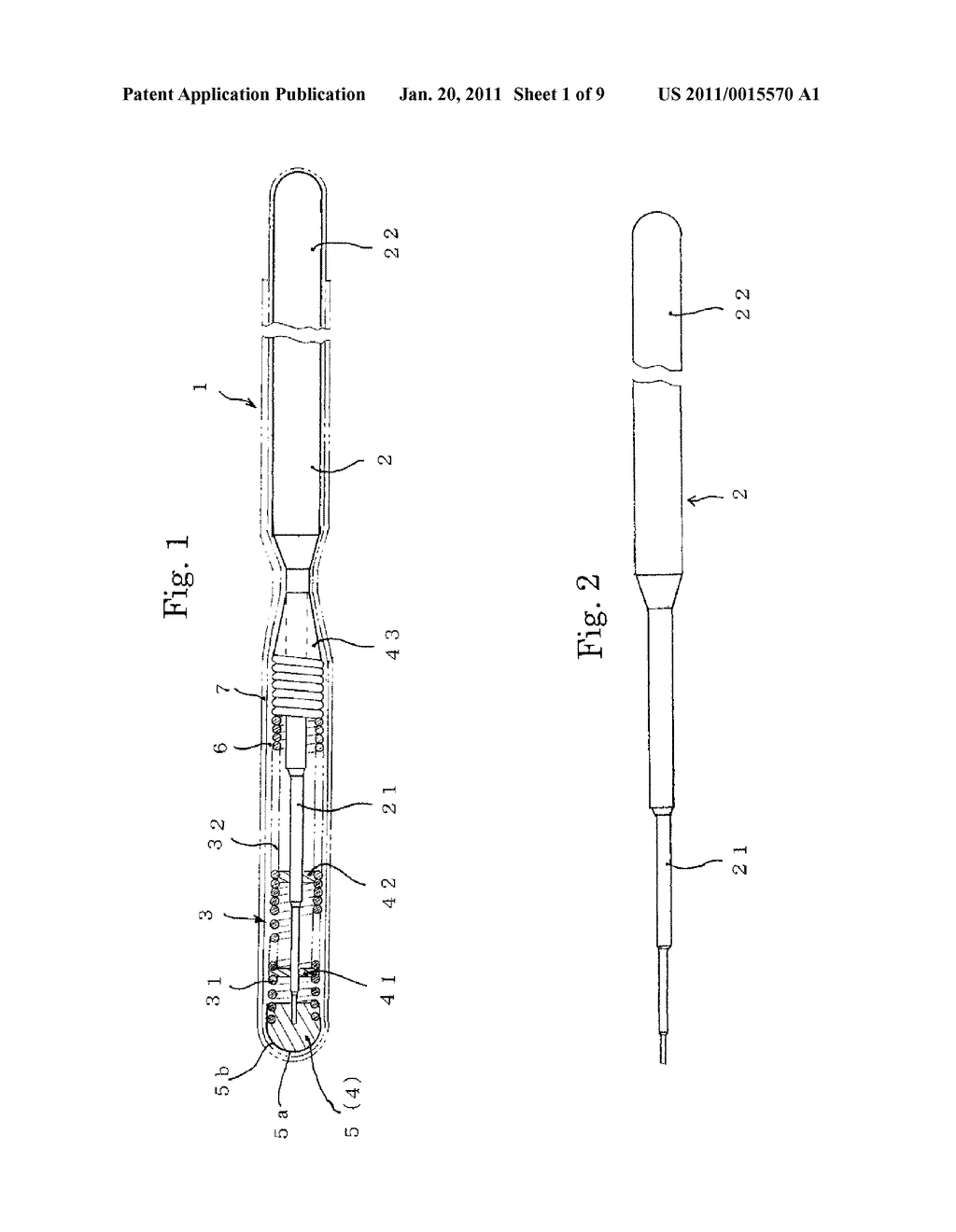 MEDICAL GUIDE WIRE, METHOD OF MAKING THE SAME , AND ASSEMBLY OF BALLOON CATHETER AND GUIDING CATHETER COMBINED WITH THE MEDICAL GUIDE WIRE - diagram, schematic, and image 02