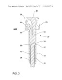 PREFILLED RETRACTABLE SYRINGE, PLUNGER AND NEEDLE ASSEMBLY diagram and image