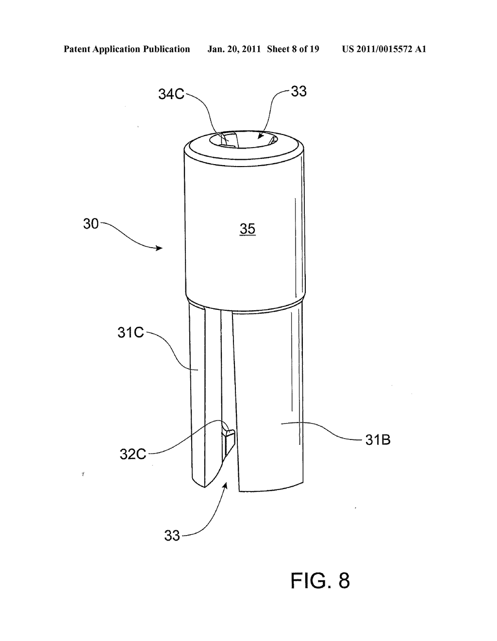 PREFILLED RETRACTABLE SYRINGE, PLUNGER AND NEEDLE ASSEMBLY - diagram, schematic, and image 09