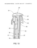 PREFILLED RETRACTABLE SYRINGE, PLUNGER AND NEEDLE ASSEMBLY diagram and image