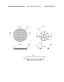 DIFFUSER DISK FOR NEGATIVE PRESSURE WOUND THERAPY diagram and image