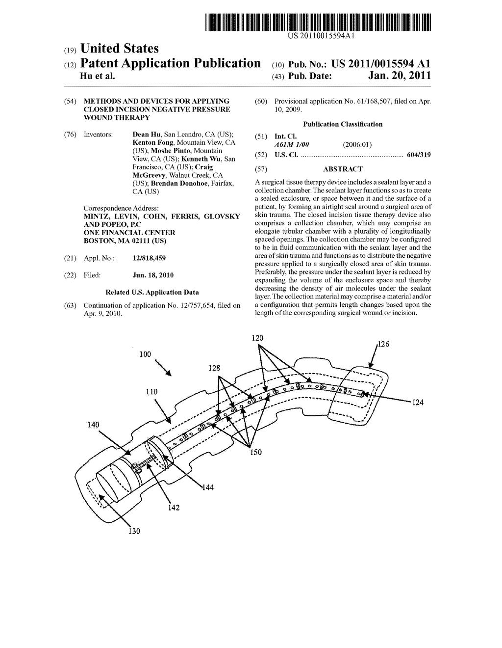 Methods and Devices for Applying Closed Incision Negative Pressure Wound Therapy - diagram, schematic, and image 01