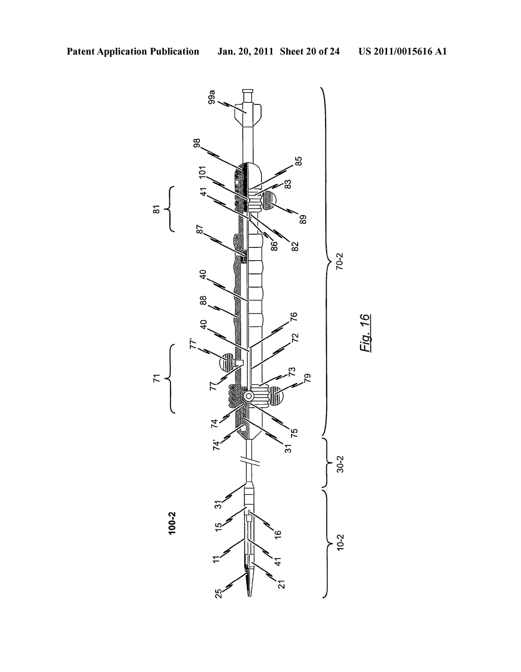 HANDLE FOR MANIPULATING A CATHETER TIP, CATHETER SYSTEM AND MEDICAL INSERTION SYSTEM FOR INSERTING A SELF-EXPANDABLE HEART VALVE STENT - diagram, schematic, and image 21