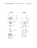 ANCHORING ELEMENT AND STABILIZATION DEVICE FOR THE DYNAMIC STABILIZATION OF VERTEBRAE OR BONES USING SUCH ANCHORING ELEMENTS diagram and image